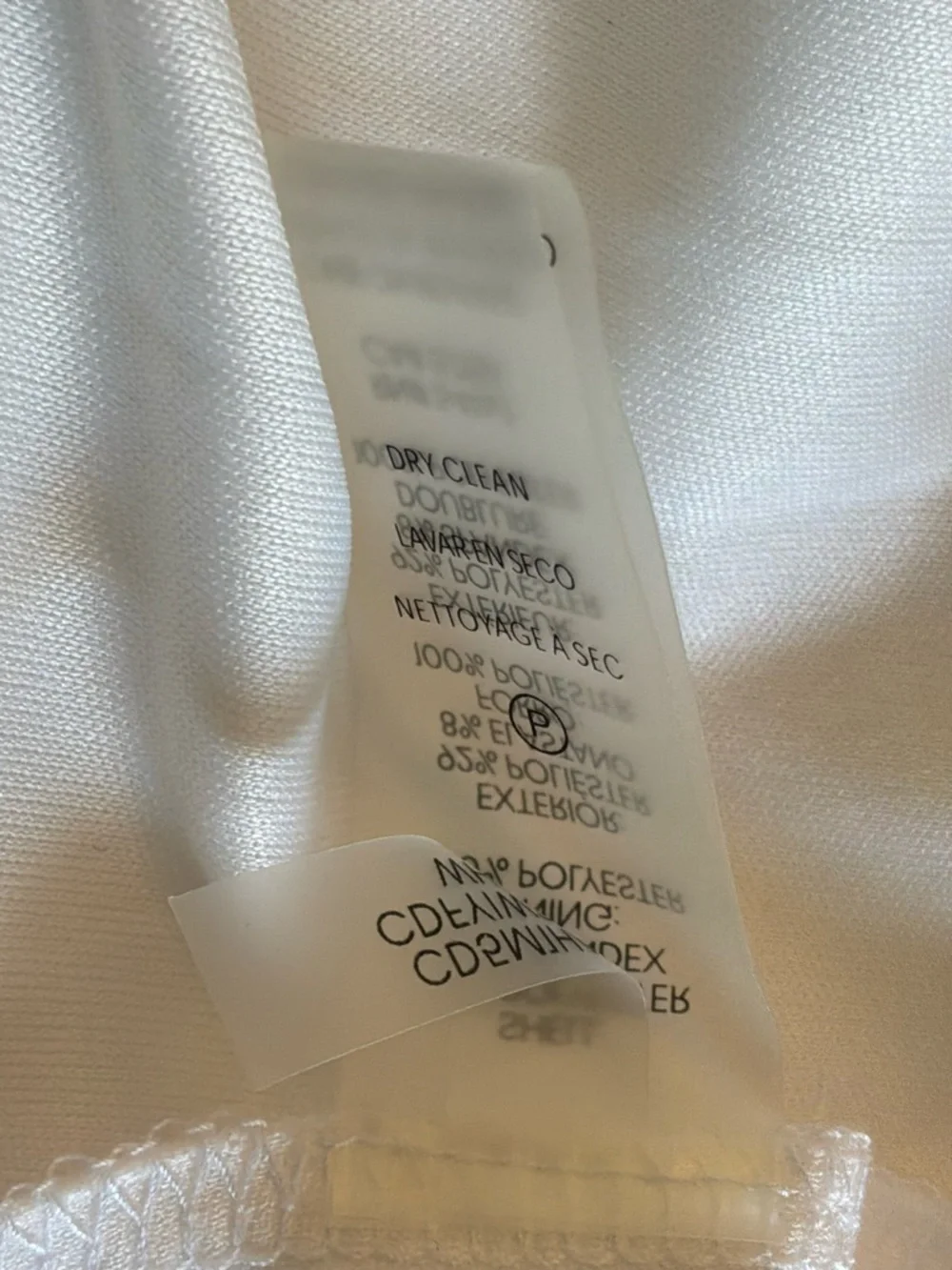 Calvin Klein Cap Sleeve V-Neck Scuba Crepe Midi Sheath Career White 12